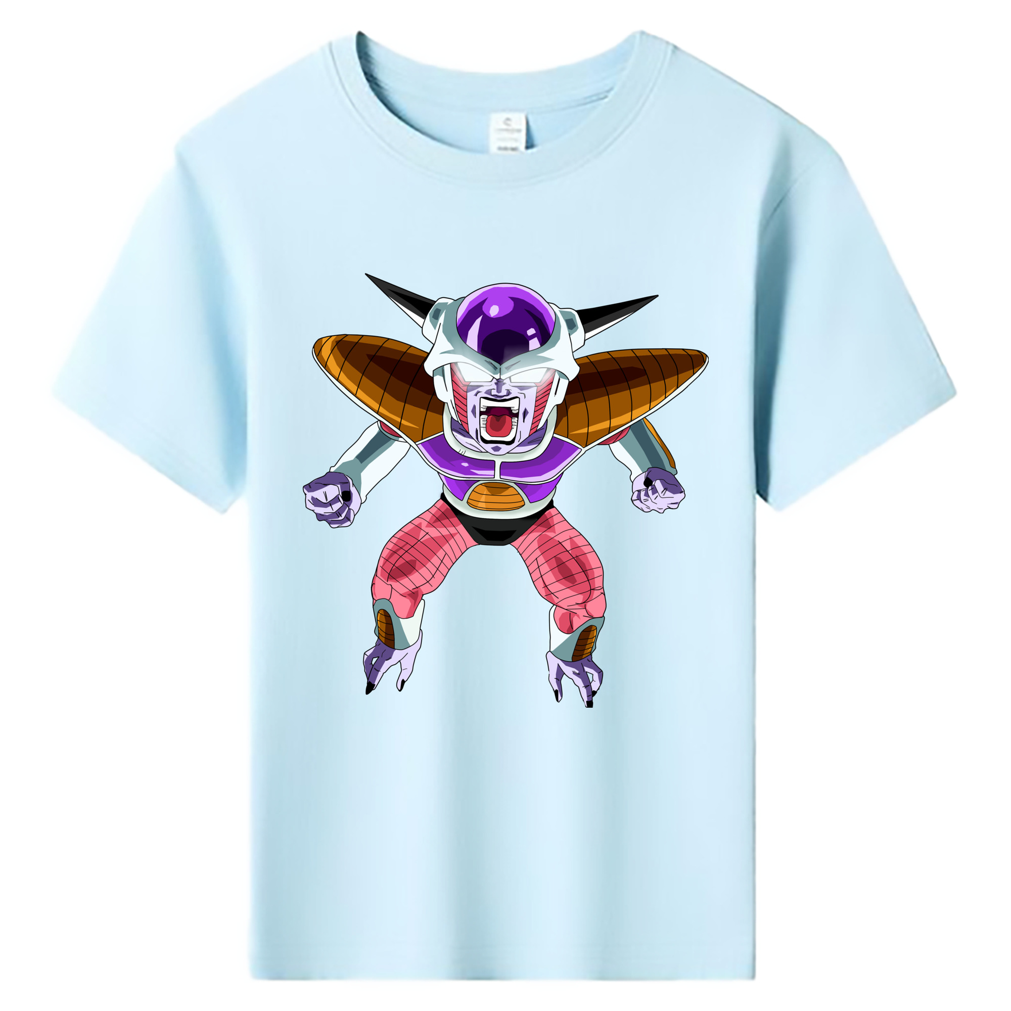 （画像用） ドラゴンボール フリーザ DRAGON BALL Frieza 綿100％キッズTシャツ（フロントプリント）